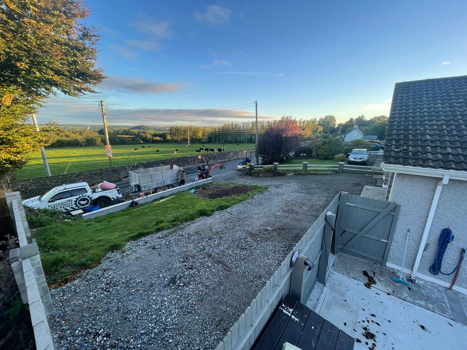 Installing Block Paving in Warwick Blackwater Driveways and Patios project work